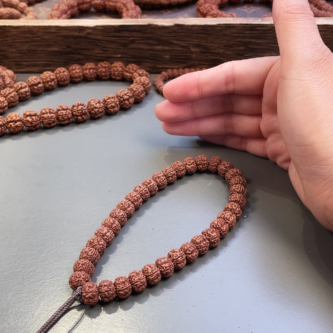 手串金刚菩提平细10➕手持