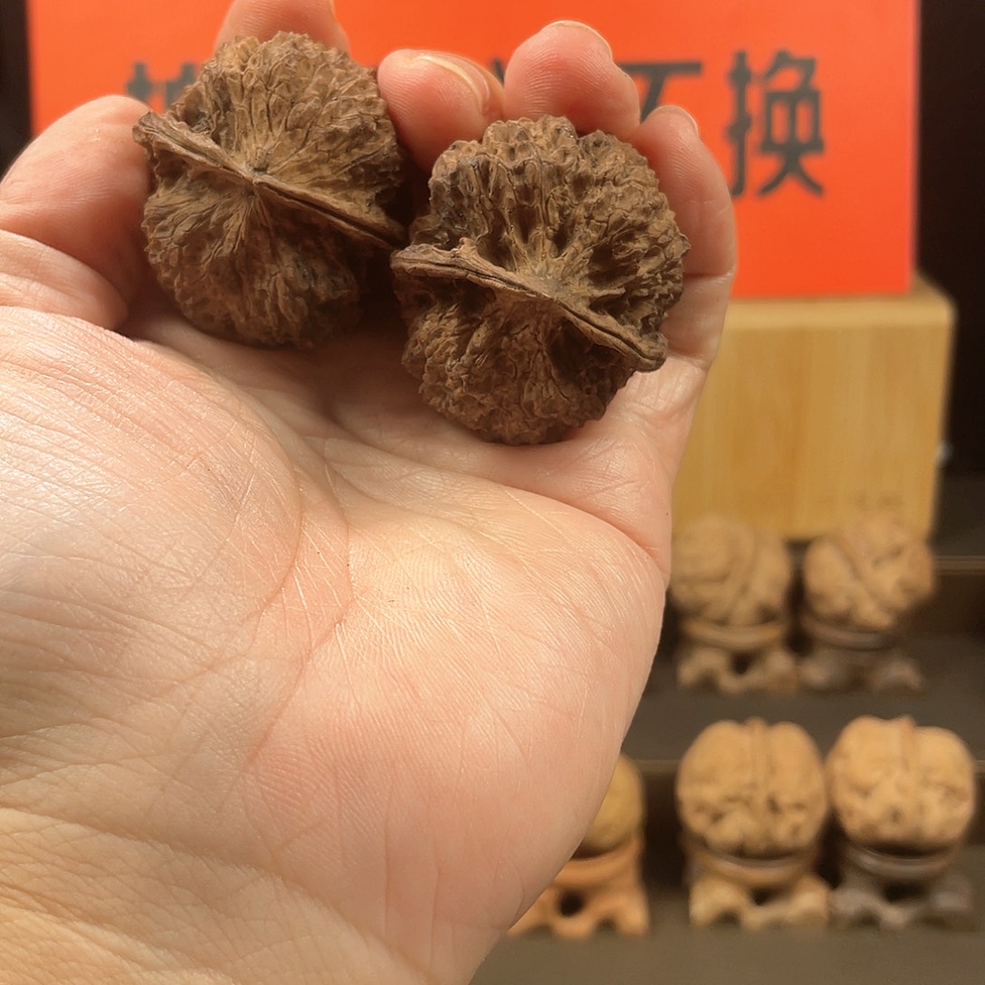 文玩核桃把件古树