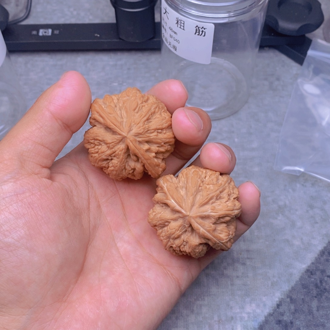 文玩核桃吊坠姜***好粗筋12
