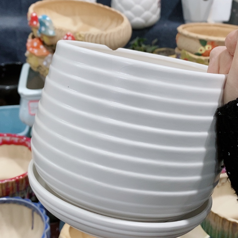 【闪购商品】陶瓷陶瓷花盆，多肉花盆