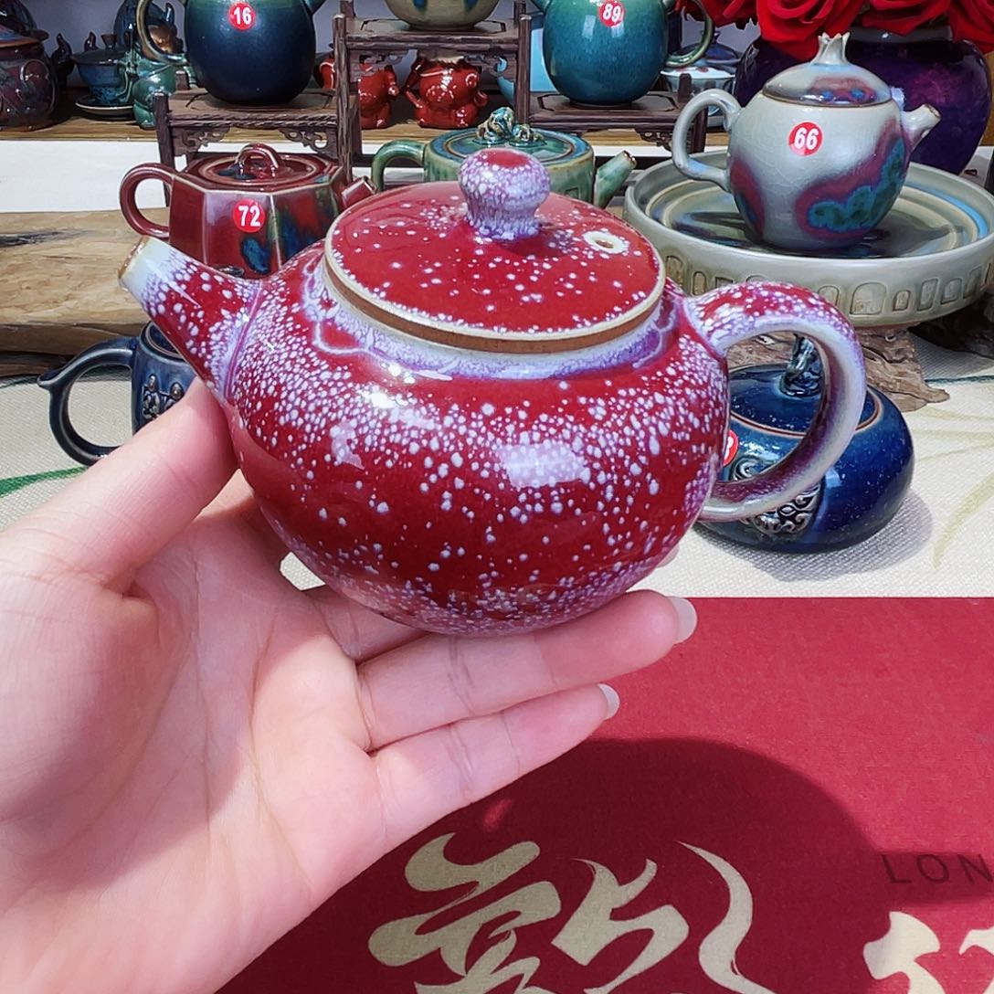 壶禹州钧瓷艺术作品