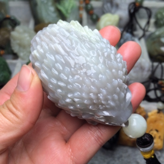 和田玉把件未镶嵌