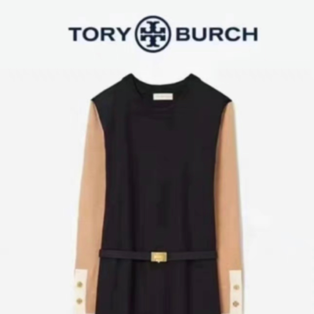 99新 TORY BURCH/汤丽柏琦 羊毛连衣裙/xs码/A03234