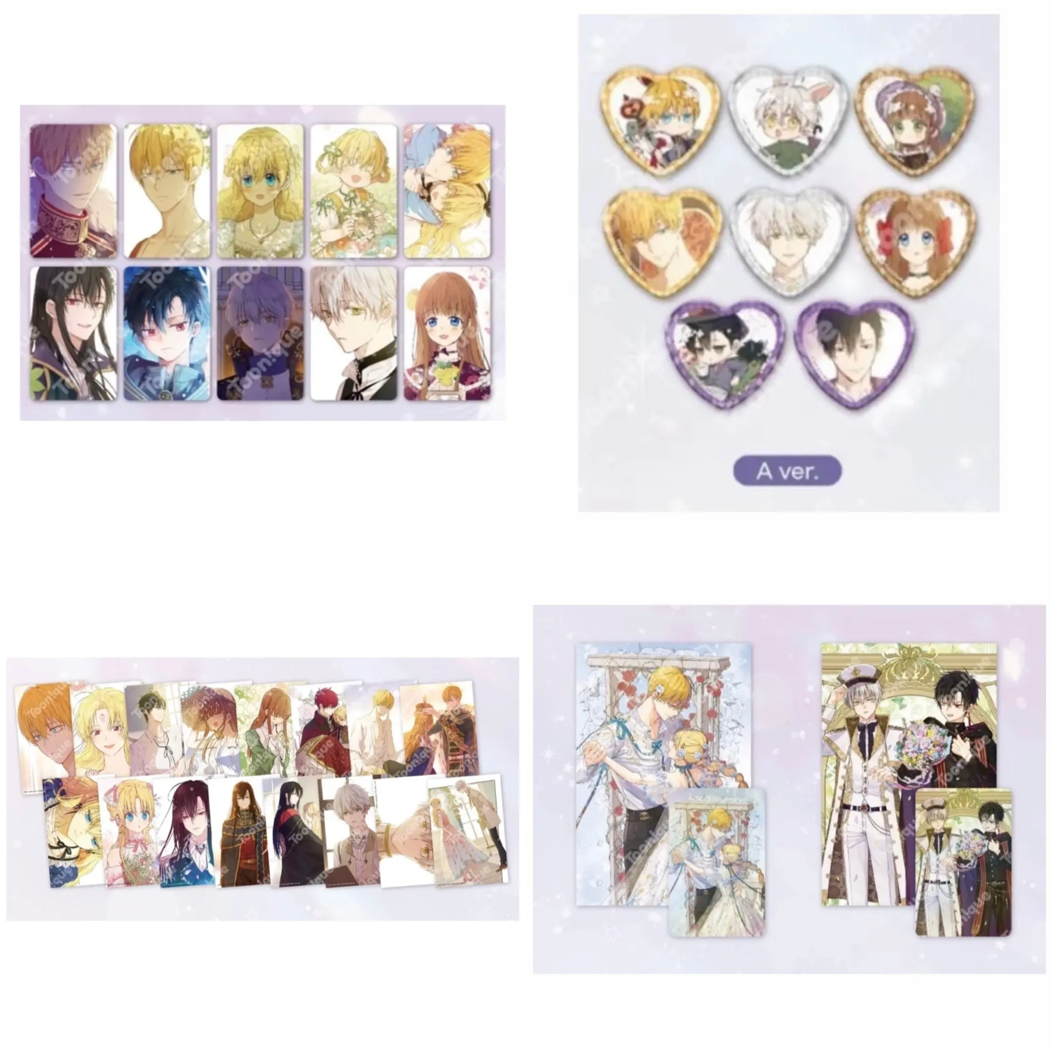 某天成为公主 韩国快闪 吧唧/小卡/特典