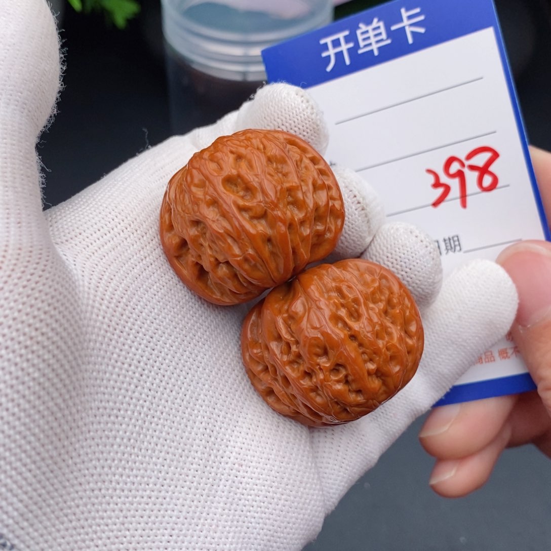 文玩核桃把件34铁锤398
