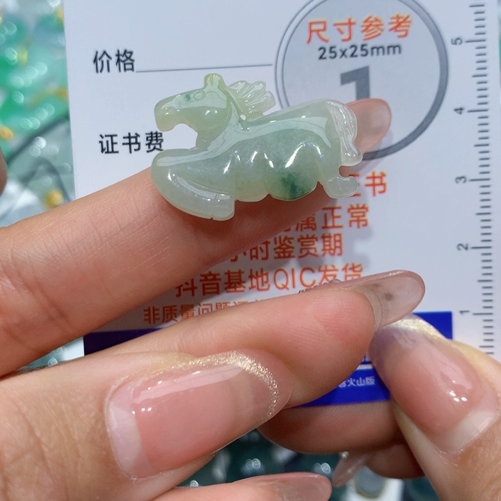 翡翠颈饰未镶嵌马