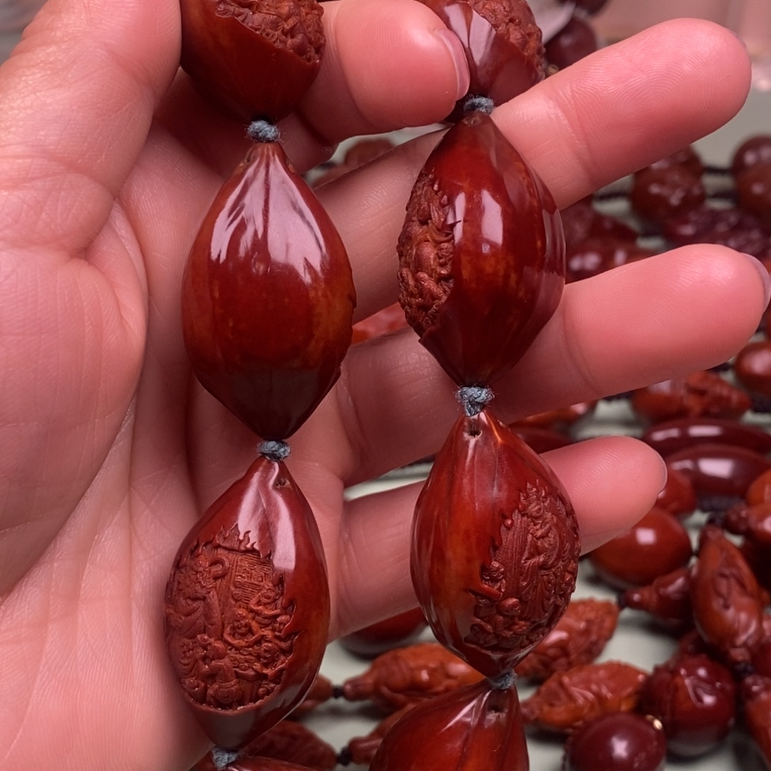 米***吴木质橄榄核回血直播间