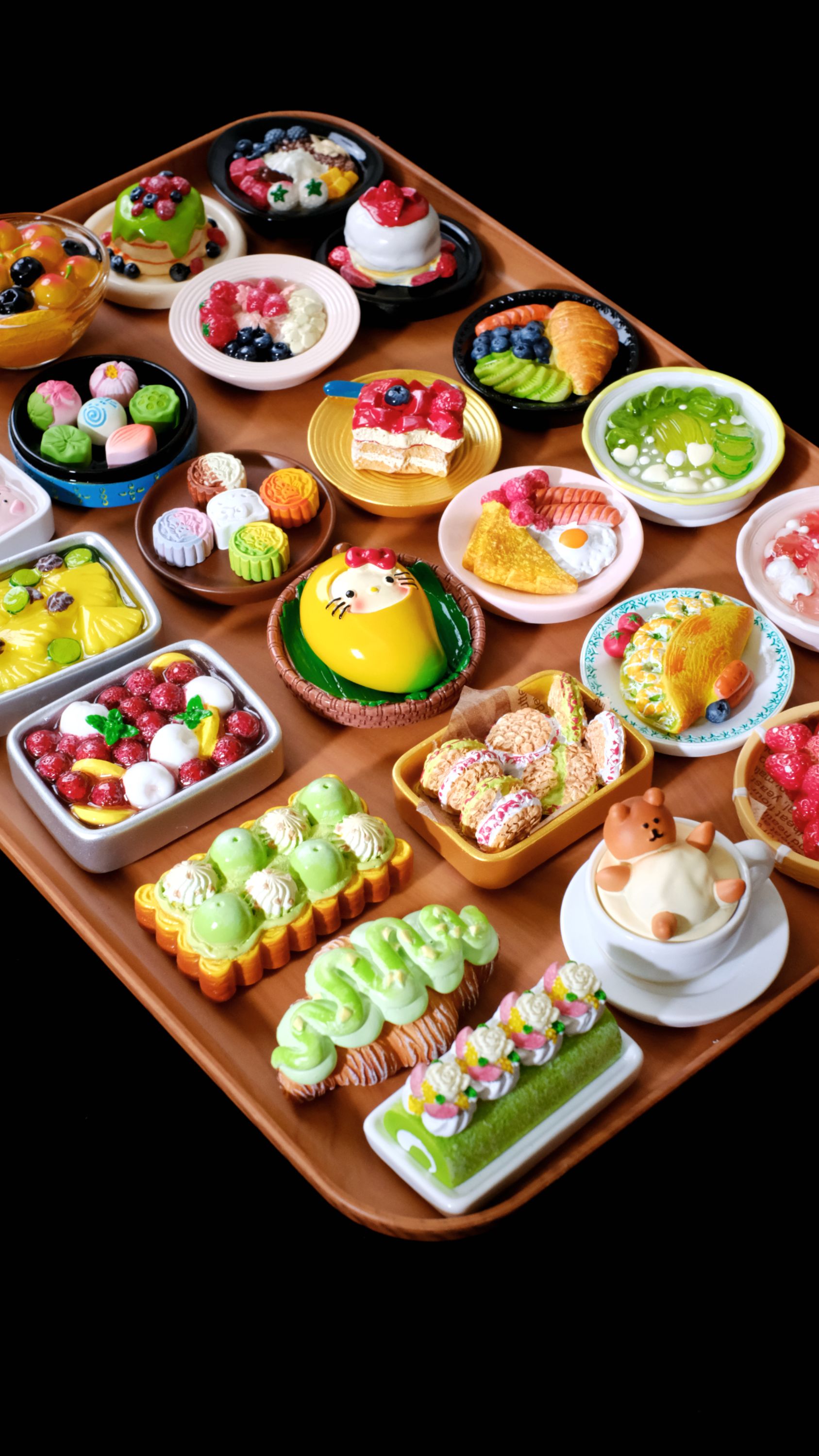 【维他直播拆】树脂高货仿真食玩磁吸冰箱贴（全是好看的贴贴)