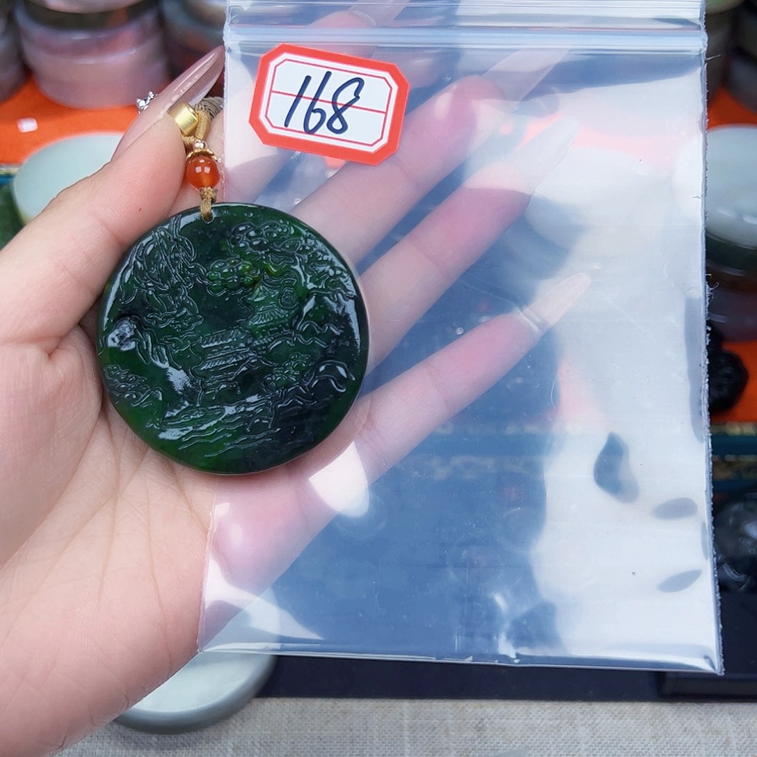 和田玉珠宝半成品未镶嵌