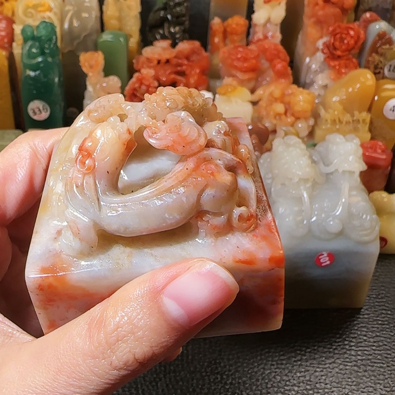 【闪购商品】寿山石印石福**主寿山石印章