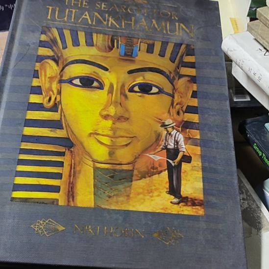 法老王立体书，是吧？一本立体书。