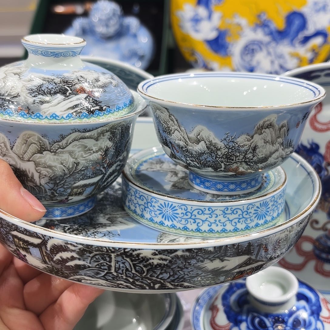 瓷片景德镇瓷器艺术