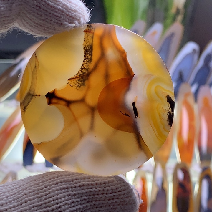 未镶嵌玛瑙/玉髓珠宝半成品98