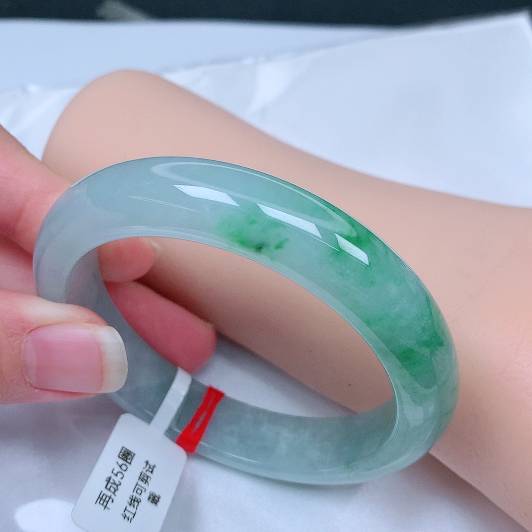 【闪购商品】翡翠手镯未镶嵌，56.7