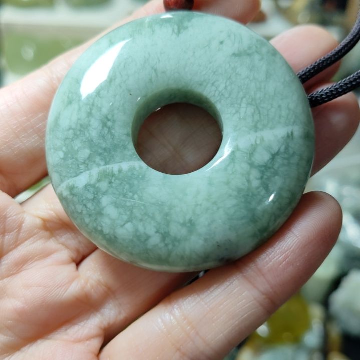 岫玉平安扣未镶嵌