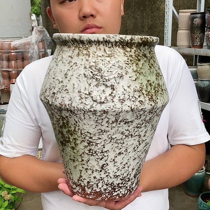 紫砂花盆口19高31福利