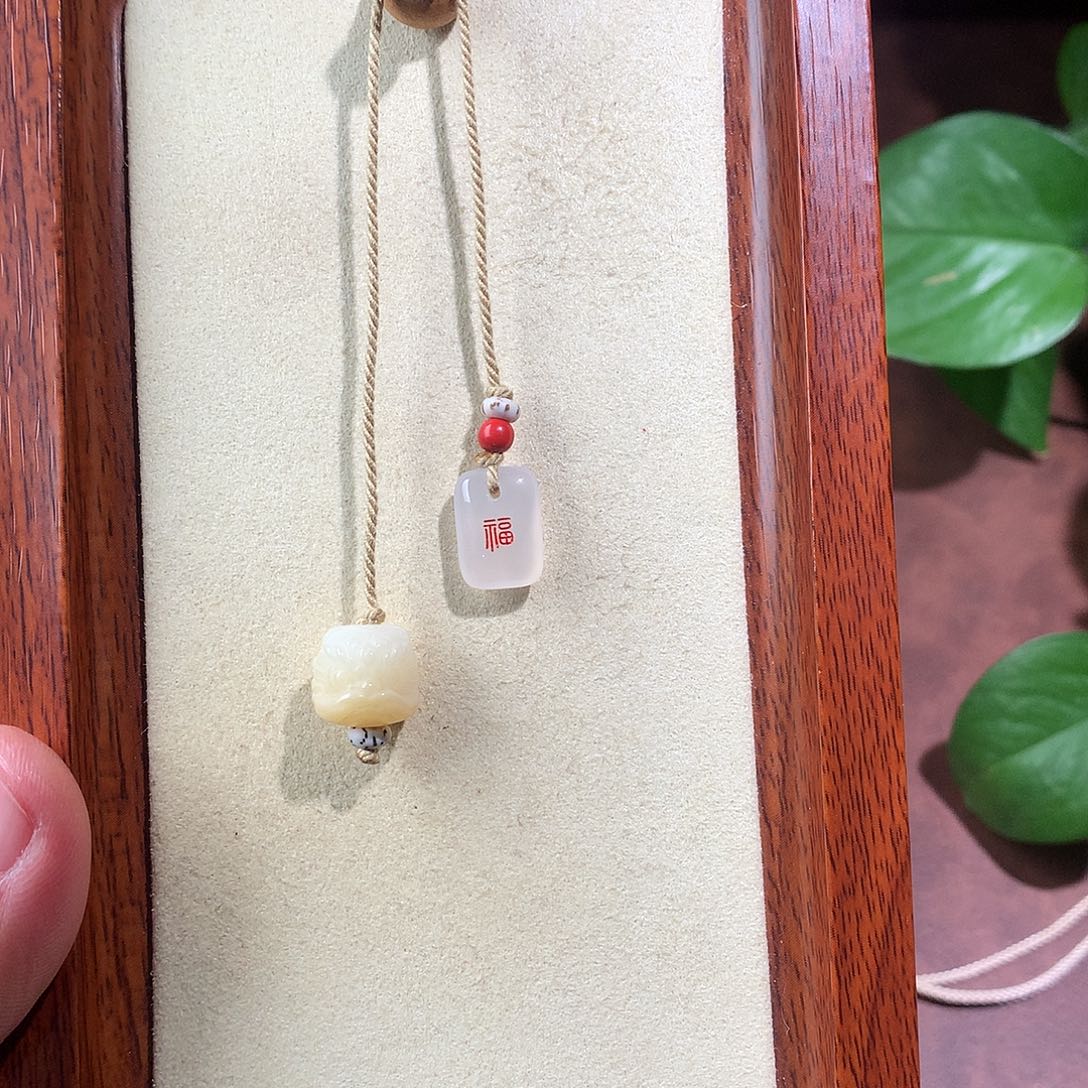 和田玉未镶嵌颈饰281