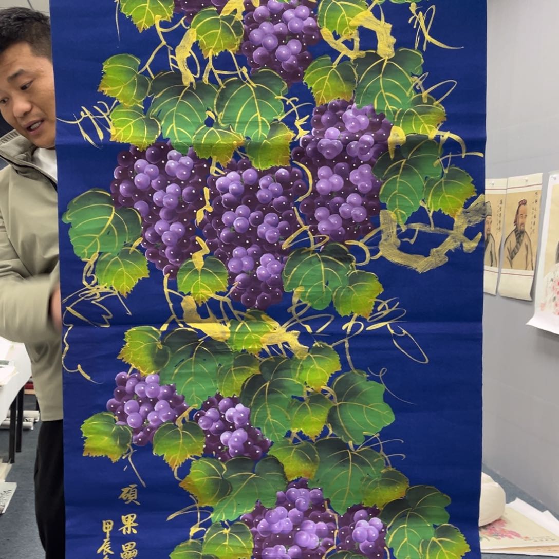 国画手绘画作品和绘画