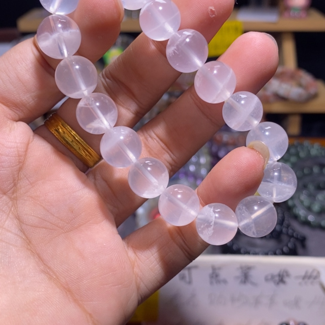 水晶手串未镶嵌19 奶油体雪花幽灵 11