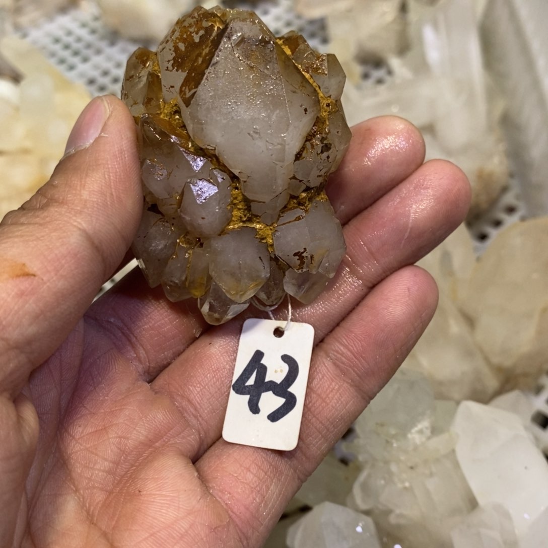 水晶水晶原石摆件未镶嵌