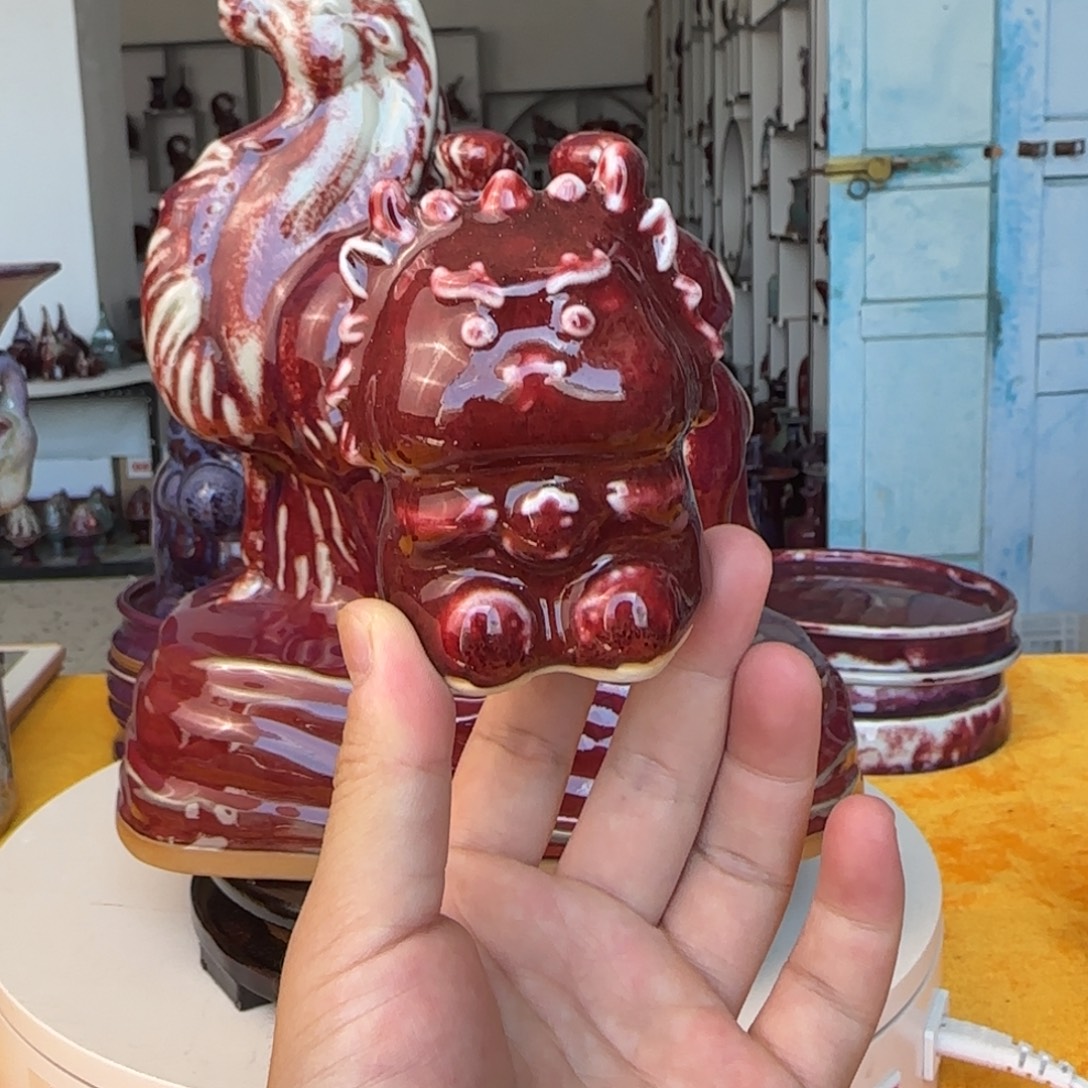 摆件郑家钧窑摆件