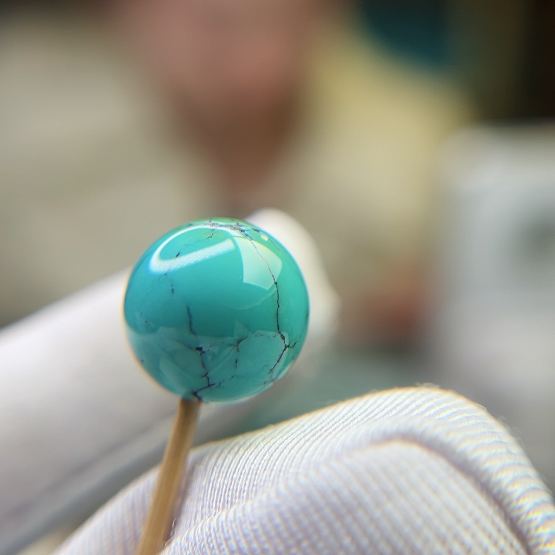 绿松石珠宝奇石未镶嵌13.2