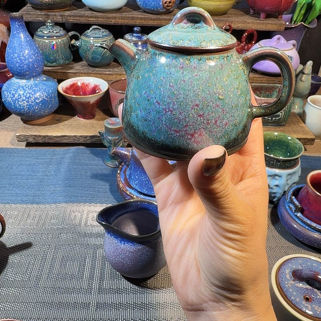 微瑕茗欣钧窑高温瓷