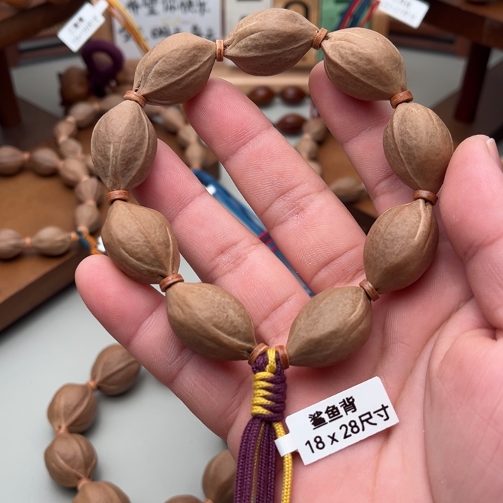 手串/手链橄榄核18*28梅林铁核