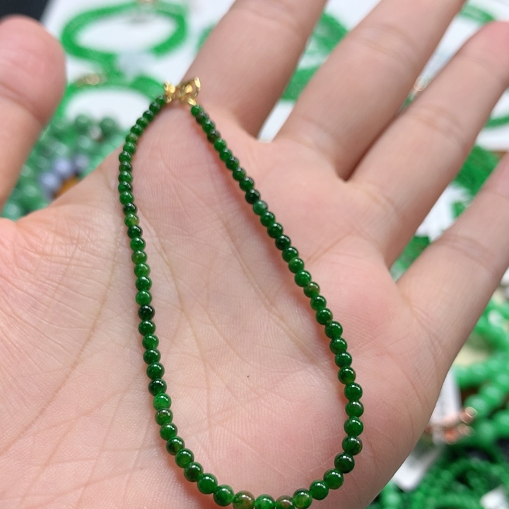 翡翠未镶嵌手链翡翠