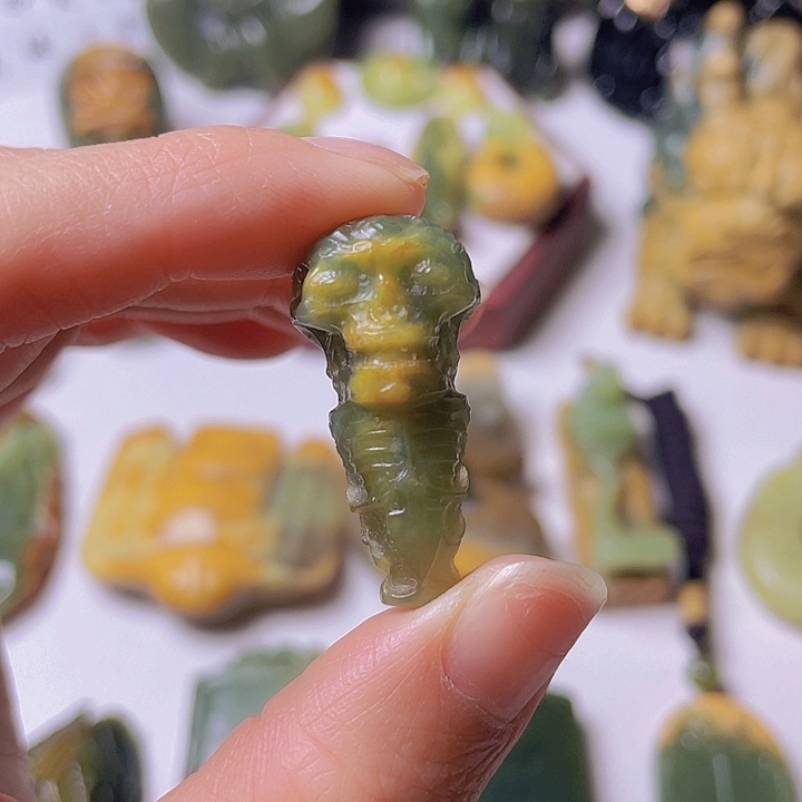 和田玉把件未镶嵌