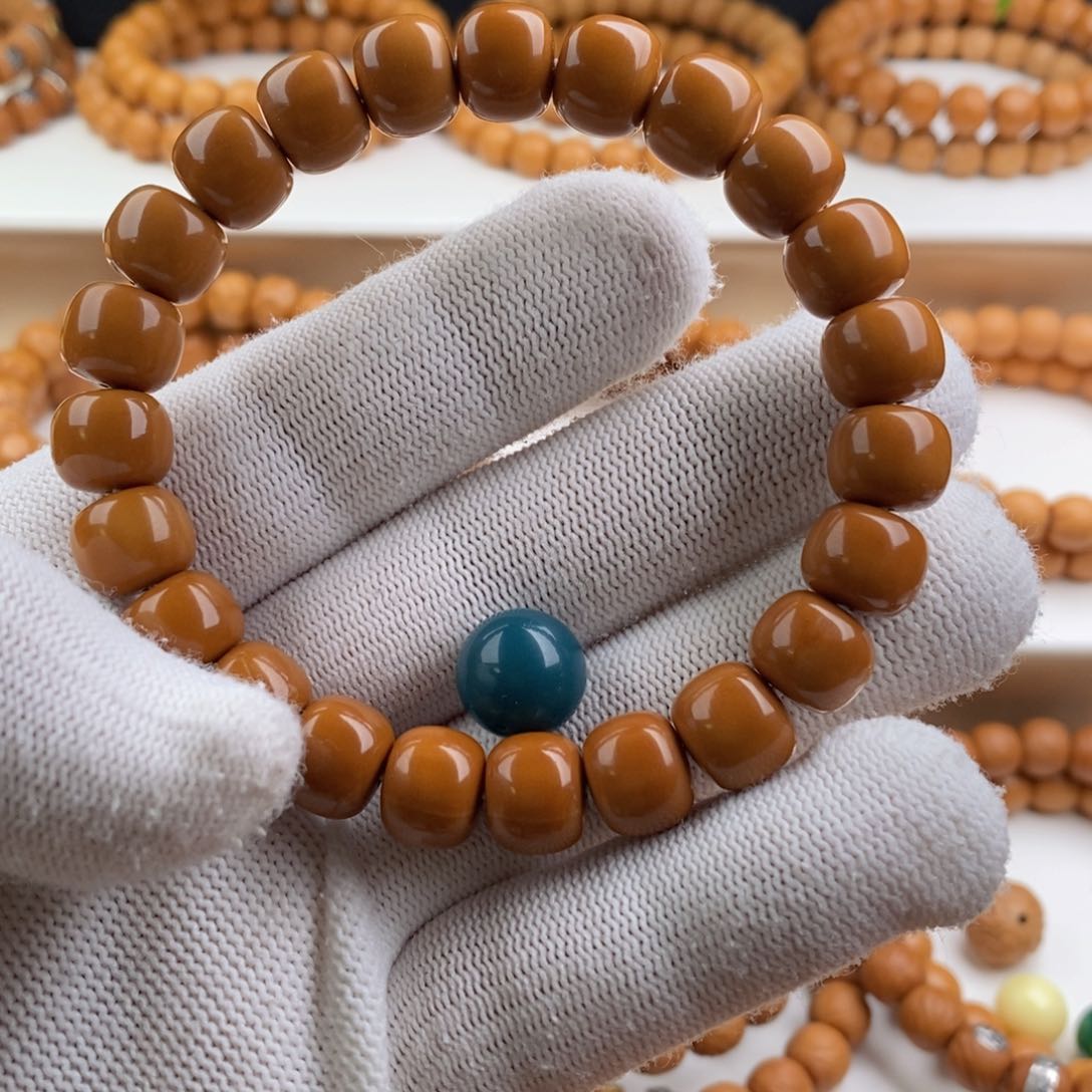 猴头核桃手串天**久道珠