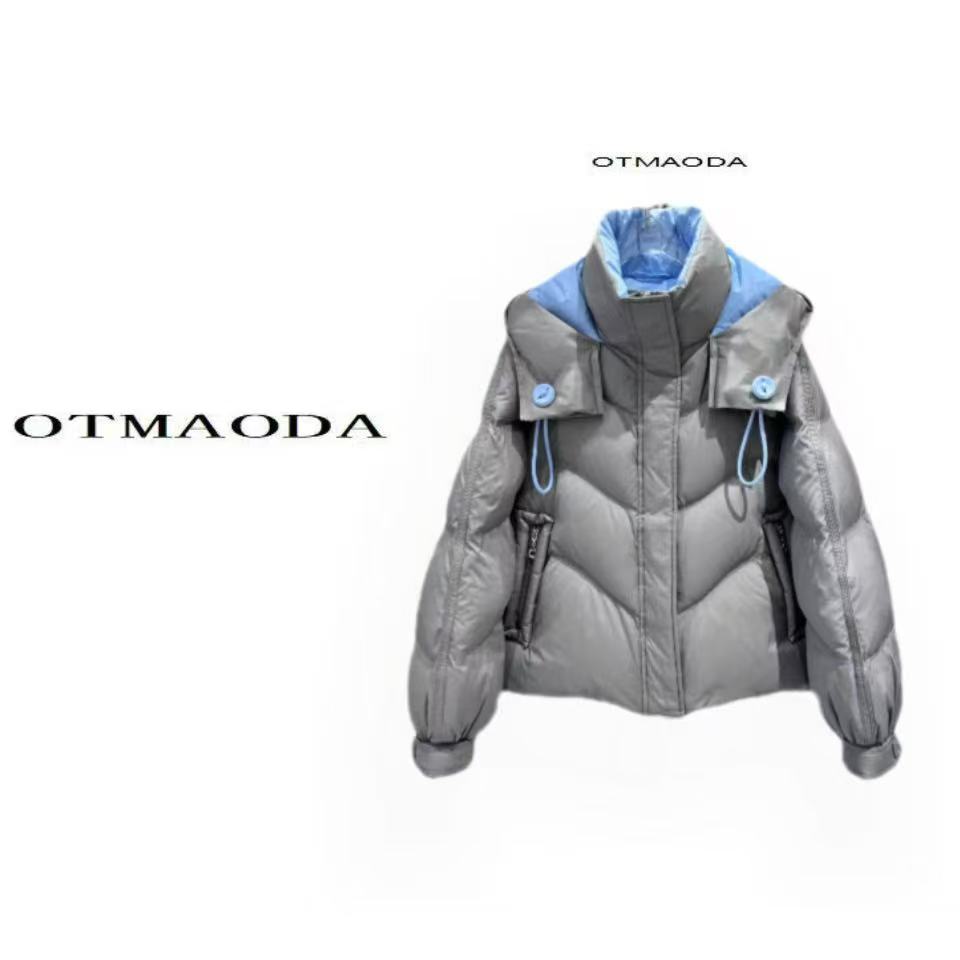 【南瓜定制】8067短款羽绒服女新款小个子面包服美式加厚