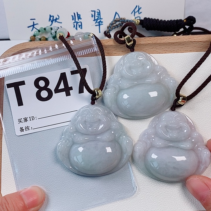 翡翠颈饰未镶嵌天然多样性发货一件