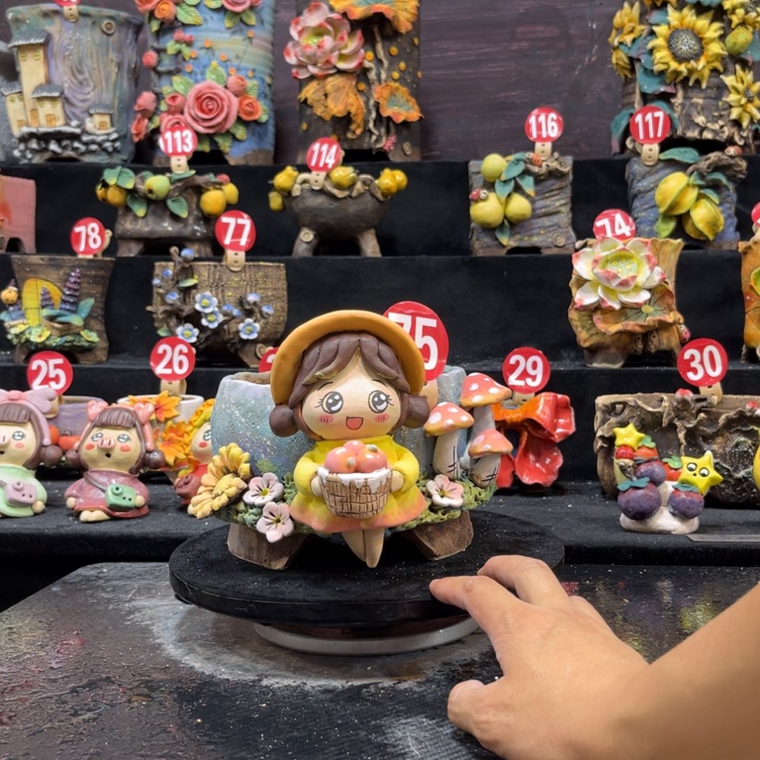 白狐花器多肉花盆