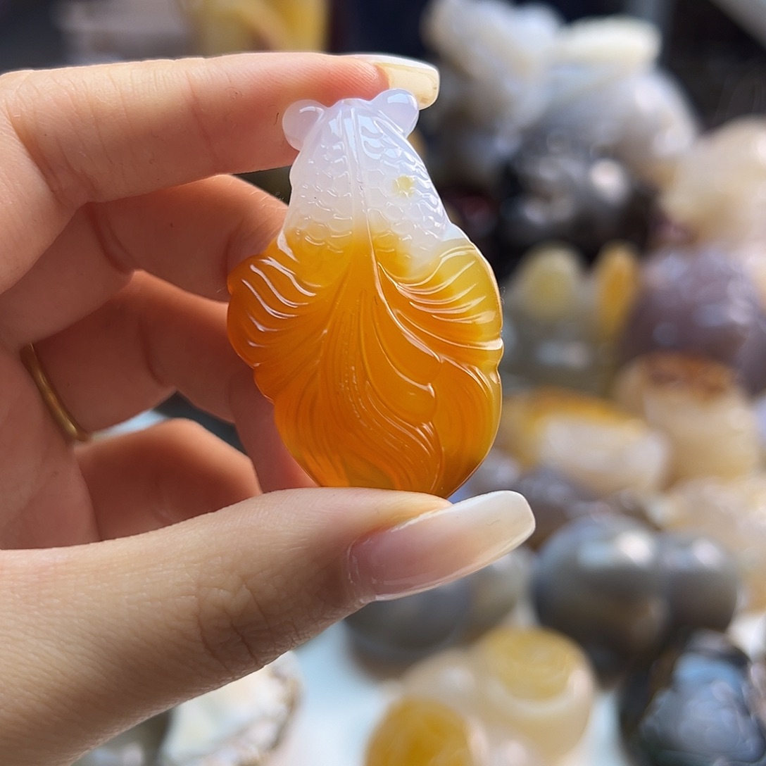 玛瑙/玉髓未镶嵌颈饰