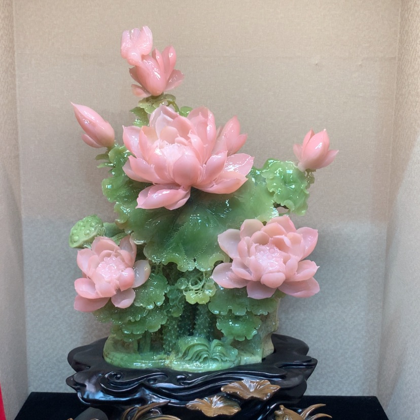 【闪购商品】未镶嵌蛇纹石玉摆件覆膜
