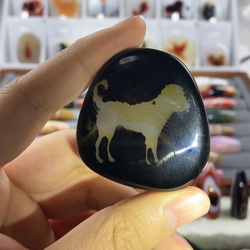 【闪购商品】玛瑙/玉髓颈饰未镶嵌岁**好