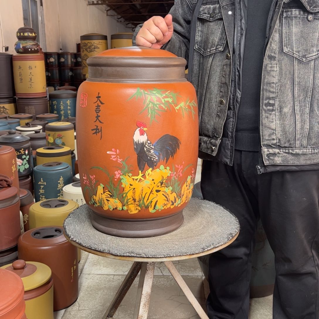 紫砂茶叶罐茶叶罐