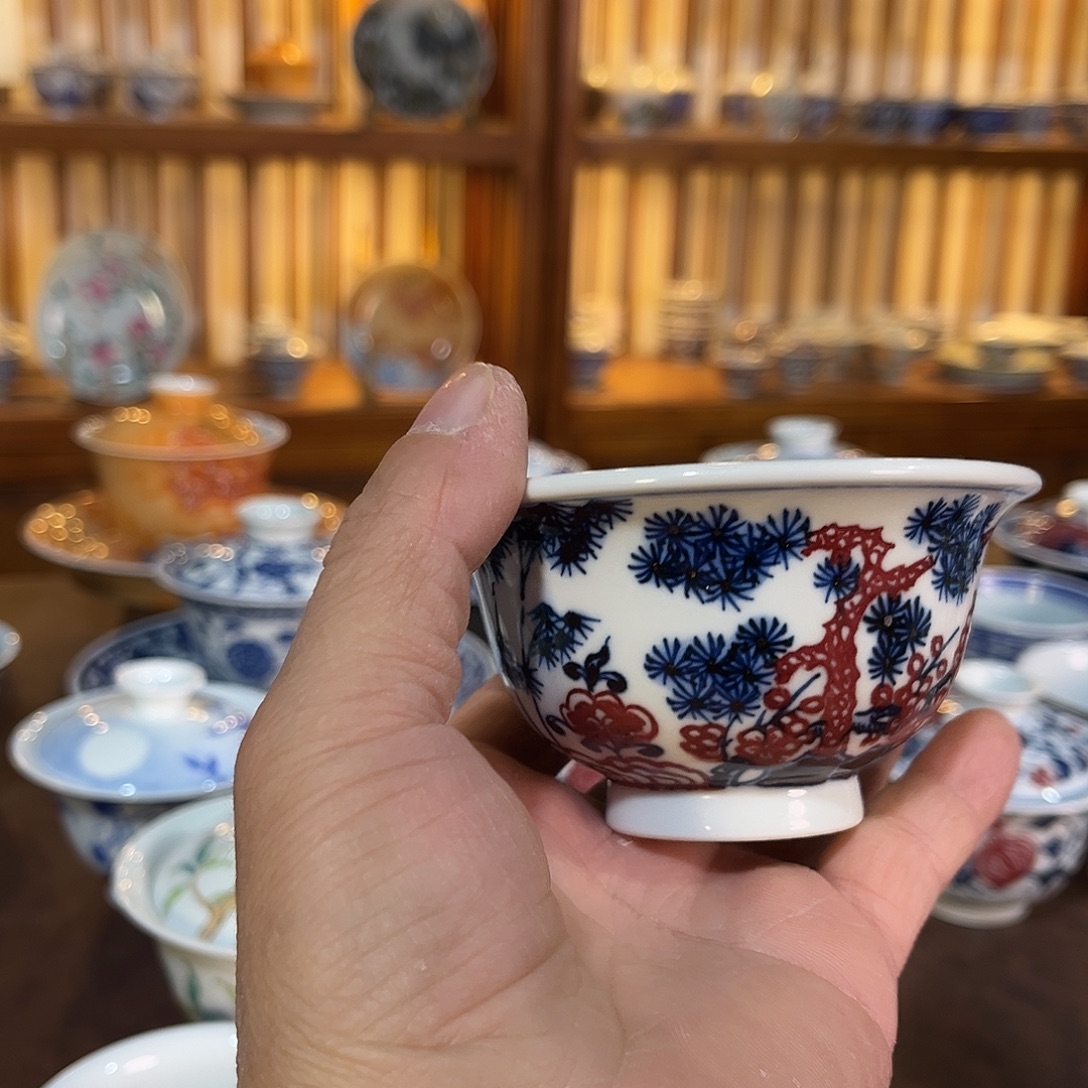 錡镇堂手工手绘绘杯