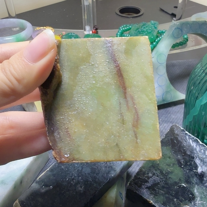 翡翠裸石缅甸翡翠