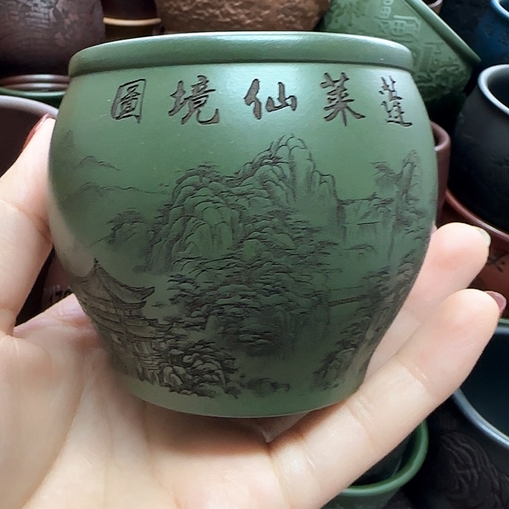 紫砂茶杯紫砂杯放漏福利