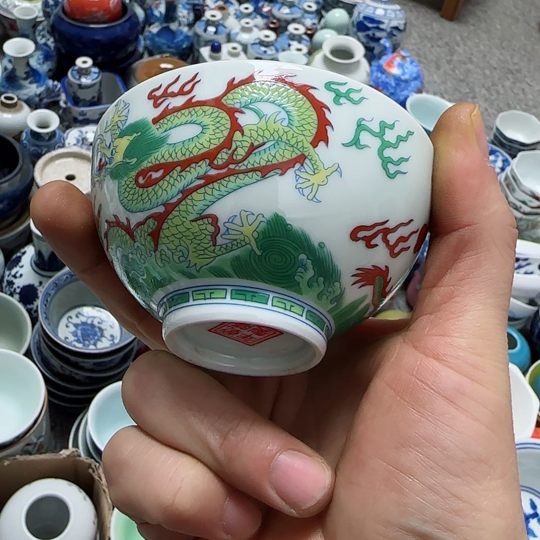 摆件虎*瓷器的工艺技术水平