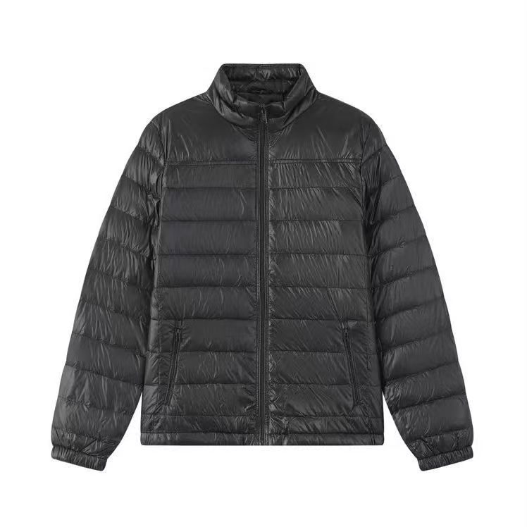 男女同款轻薄羽绒服短款立领休闲百搭鸭绒保暖外套
