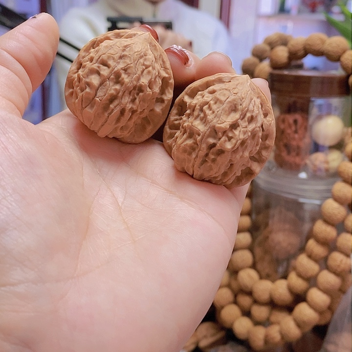 【闪购商品】文玩核桃把件37.5金牛