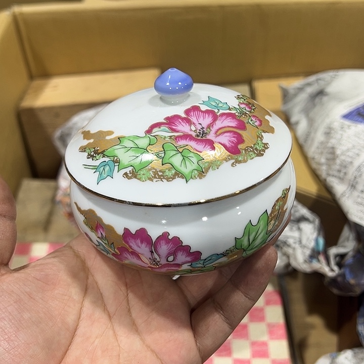 摆件松*家居工艺品瓷器