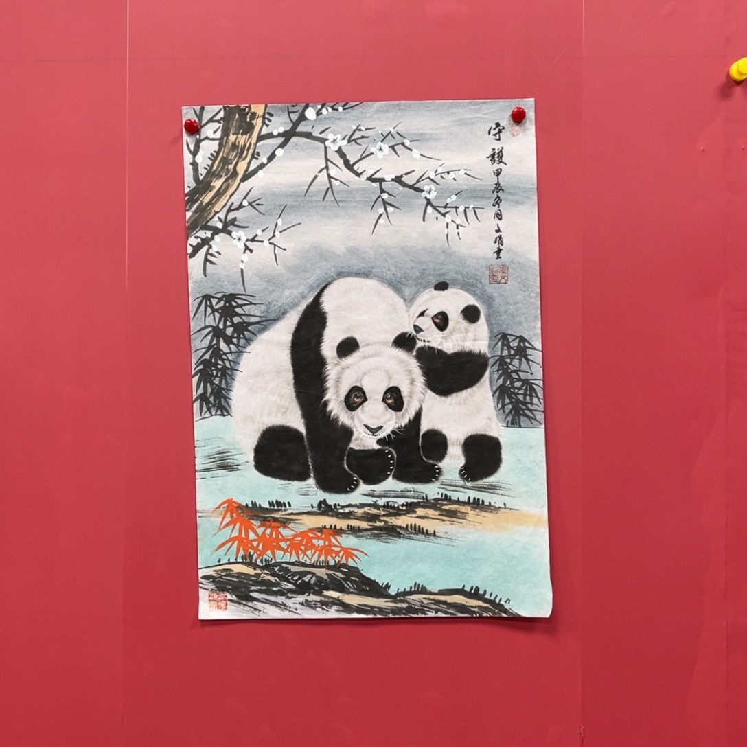 国画国画作品集一个由