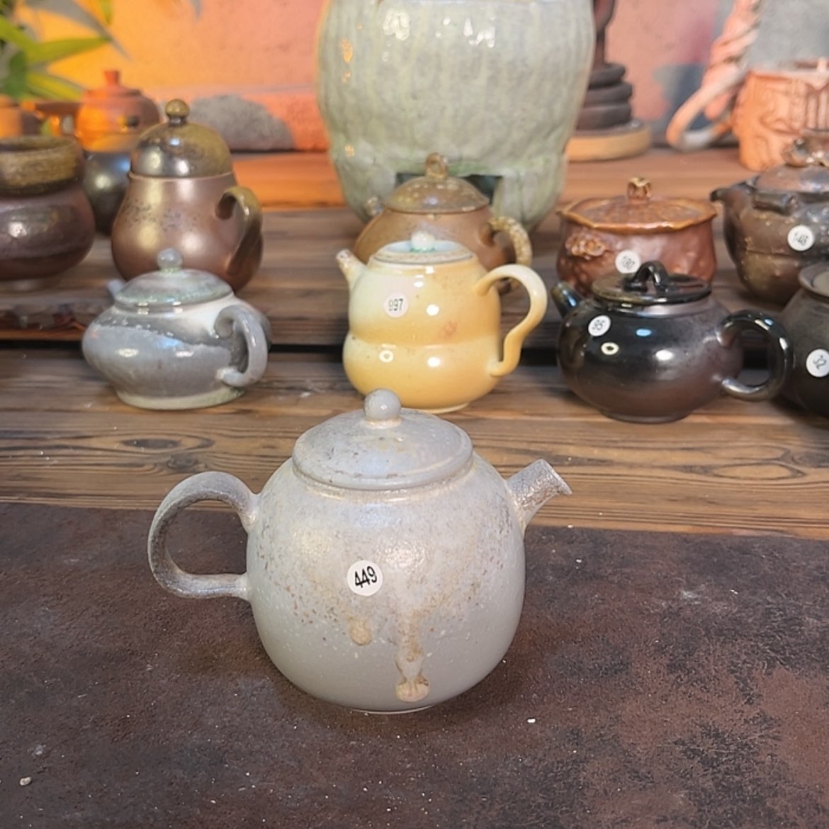 【闪购商品】景德镇柴烧裸烧微瑕局不退不还449