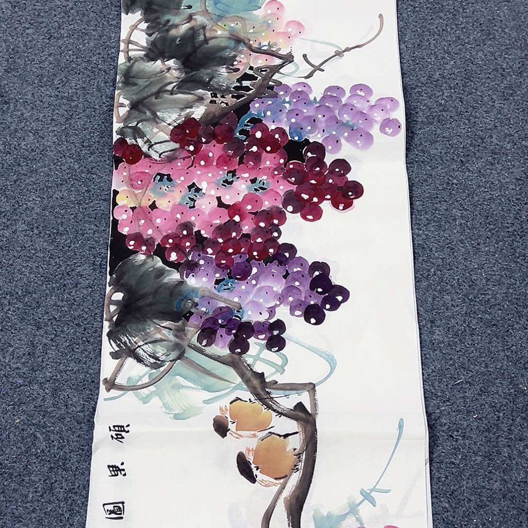 国画事事顺心如意万事如意