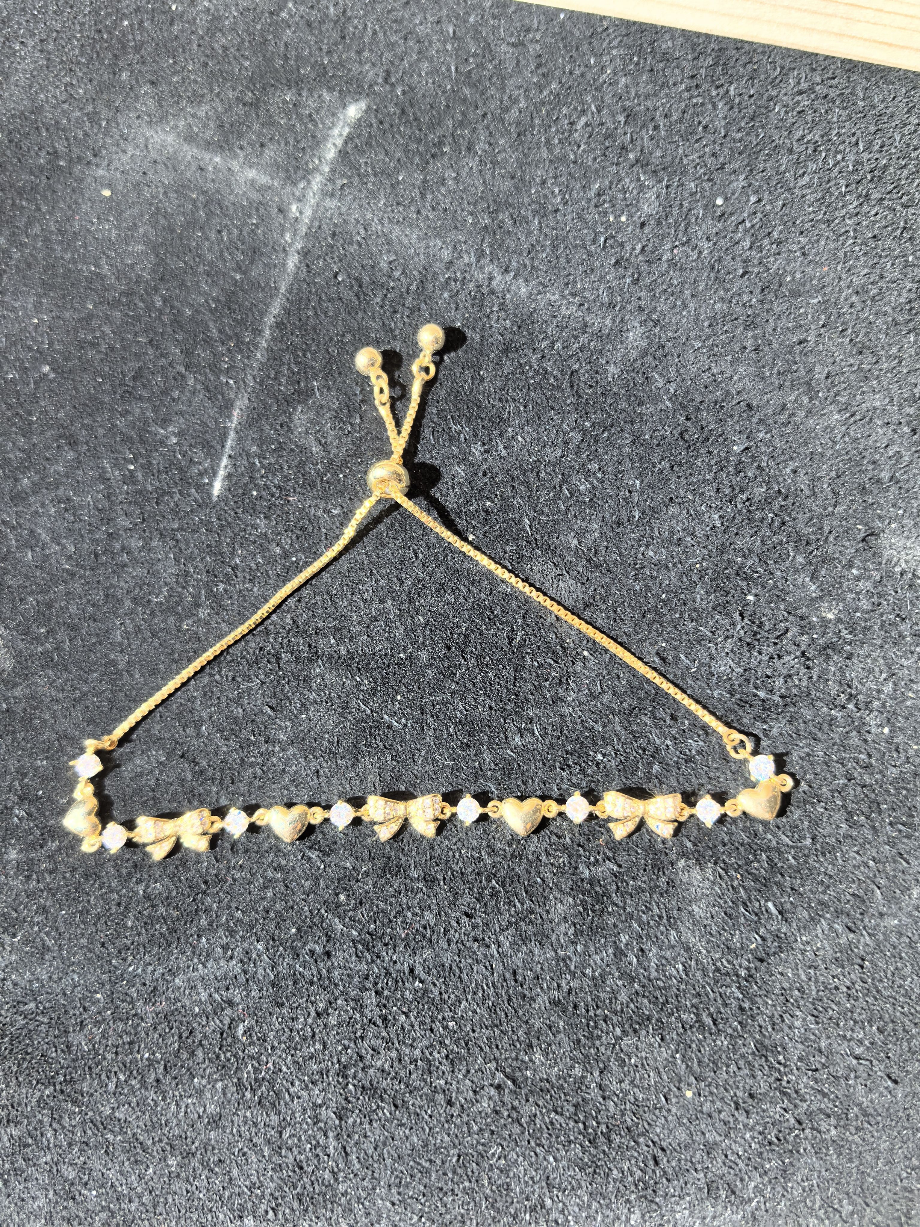 铜合金合成锆石手链 手链C343轻奢时尚百搭