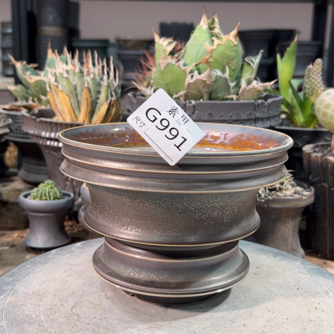 景德镇手工素里内口17.5高12